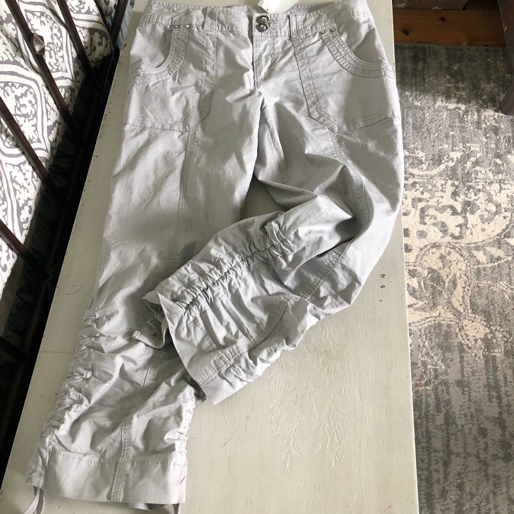 INC … drawstring capris NWT